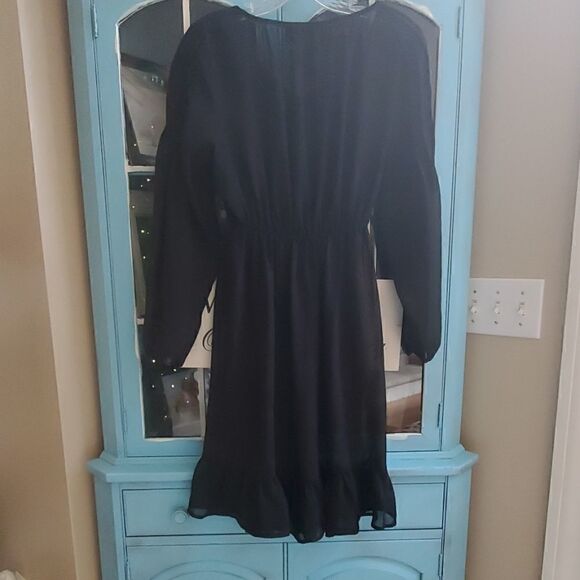 Kardashian Kollection shear black dress - Picture 4 of 4